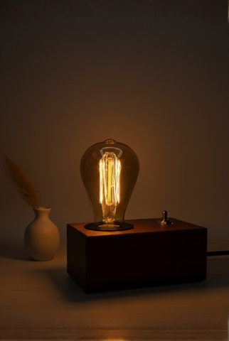 Ember Block Lamp