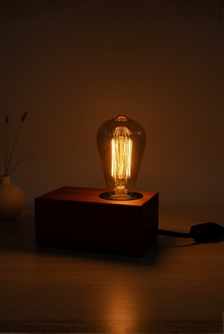 Ember Block Lamp